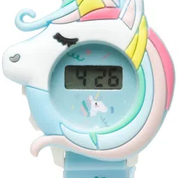 Stoln Unisex Kids Embellished Dial & Wrap Around Straps Digital Multi Function Watch 25-18375-3-A-20012708 image 3