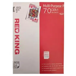 Red King Copier Paper A4 Size 70 GSM (Pack of 1 Ream)-image-29