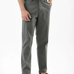 Snitch Men Slim Fit Mid-Rise Chinos Trousers-picture-18