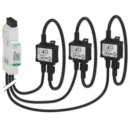Schneider Electric 3P/3P+N Power Tag Energy Sensor Rope With Top or Bottom Mounting, A9MEM1593 image 1