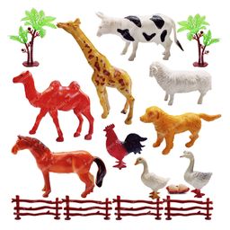 FunBlast Realistic Animal Figure Playset Toy Set of 9 - Multicolour-18
