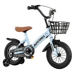 SYGA Children's Light Bicycle Magnesium Alloy Blue- 12 Inches-picture-41