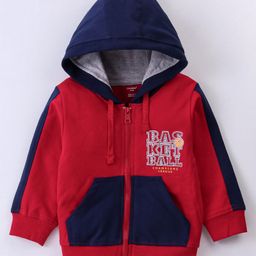 Cucumber Looper Full Sleeves Sweatshirt With Text Print - Navy Blue-image-28