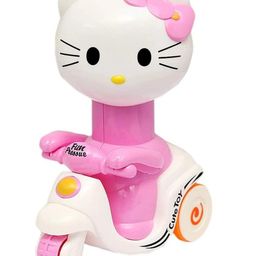 AKN TOYS Kitty Push and Go Friction Toy for Kids Beautiful Design Unbreakable Press and Go Toy for Kids 3+ Years Pack of 1 - Color May Vary-16