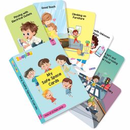 Zooplay India My Safe Space Flashcards - Everyday Safety Made Easy (Pack of 32 cards)-picture-4