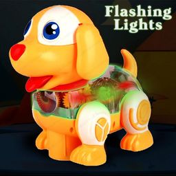 FunBlast Musical Jumping Dog Toy for Kids  Yellow image 2