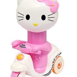AKN TOYS Kitty Push and Go Friction Toy for Kids Beautiful Design Unbreakable Press and Go Toy for Kids 3+ Years Pack of 1 - Color May Vary image 2