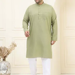 SOJANYA PLUS Men Regular Pure Cotton Kurta with Pyjamas-picture-48
