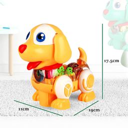 FunBlast Musical Jumping Dog Toy for Kids  Yellow image 3