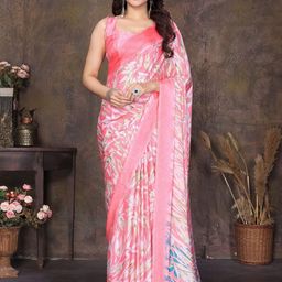 KALINI Floral Silk Blend Tussar Saree-image-76