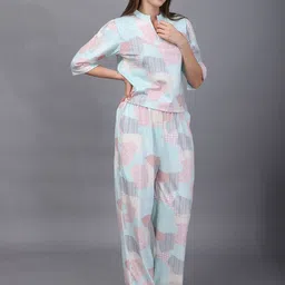 Thansmay Kleider Colourblocked Top & Palazzos Co-Ord Set-picture-31