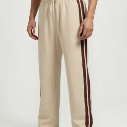glitchez Men Relaxed Fit Side Stripes Detail Track Pants-picture-32