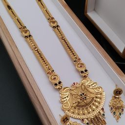 niva fashion Gold-Plated Brass Jewellery Set-picture-4