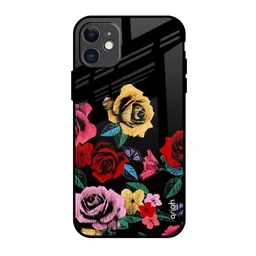 QRIOH Floral Printed iPhone 11 Back Case Mobile Accessories-34