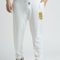 Sizeupp Men Plus Size Printed Cotton Joggers-3