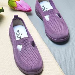 WELCOME Women Slip-On Sneakers-13