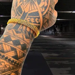 Dynamic Retail Global Men Brass Gold-Plated Link Bracelet-image-61