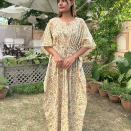 GOODHAND Floral Print Maxi Dress-image-47