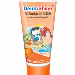 DentoShine Doraemon Orange Flavoured Gel Toothpaste - 80 gm-image-45