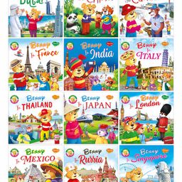 Sawan The Globetrotters Benny Series Story Book Pack of 12 - English-image-42