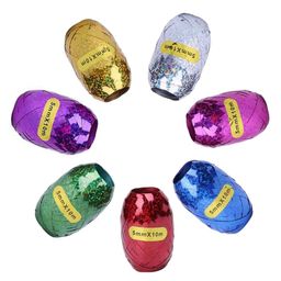 Syga Metallic Curling Ribbon Roll - Pack of 7-image-7