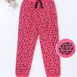 Grab It Full Length Printed Lounge Pant - Pink-image-55