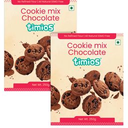 timios Chocolate Cookie Mix - 250 gm(Pack of 2)-11