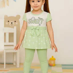 Zeal Girls Printed Top with Leggings-picture-33