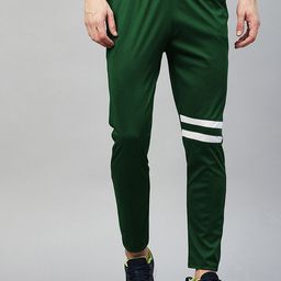 CHROME & CORAL Men Colourblocked Joggers Fit Trackpant-image-19