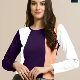 Mast & Harbour Women Pack of 2 Colourblocked longsleeve Top-picture-30