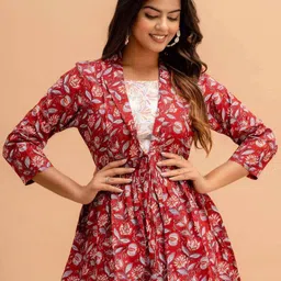 Rangun Floral Print Top-picture-26
