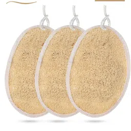 CareDone Set Of 3 Natural Bath Loofah Scrubber-14