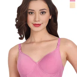 Liigne Women Pack Of 2 Full Coverage Bra-picture-0