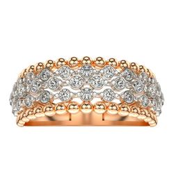 VALANOVA Women Rose Gold Ring Diamond-picture-41