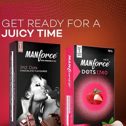 Manforce Men Set Of 2 Xotic Chocolate & Litchi Flavoured Condoms-10 Pc Each-9