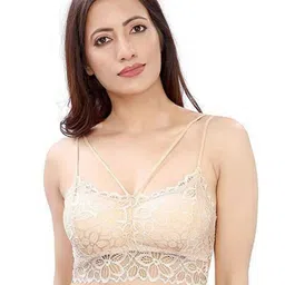 ComfyStyle Floral Bralette Bra Full Coverage Underwired Lightly Padded-picture-12