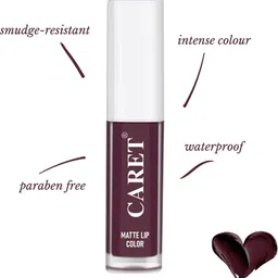 CARET ORGANIC Set Of 3 Super-Pigmented Liquid Matte Lipsticks - 2 ml Each - 7 - 8 - 2 image 3