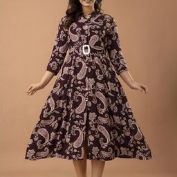 VIPY HANGER Women Maroon Kurtas-picture-49