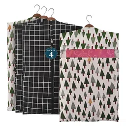 Kuber Industries Black Set of 4 Regular Multi-Utility Organisers-51