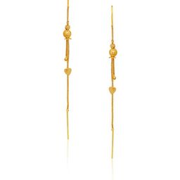 Raj And Deb Gold-Plated Brass Earrings-image-81
