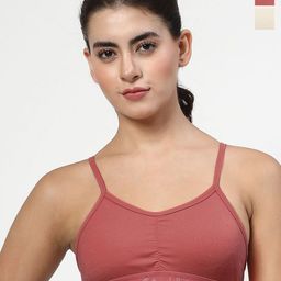 LILY Pack Of 2 Women Full Coverage Non Padded Non-Wired Regular Beginners Bra stropsyliad-17