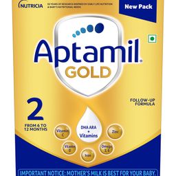Aptamil Gold+ Stage 2 Follow-On Formula 400g - Immune & Growth Support 6-12m image 3