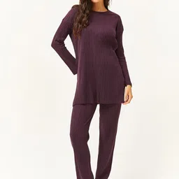 Olalook Ribbed Tunic With Trousers-picture-33