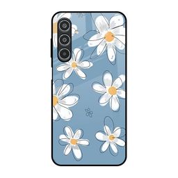 QRIOH Silicone Floral Printed Samsung Galaxy M35 5G Back Case-image-83