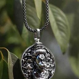 J.S ENTERPRISES Circular Pendants with Chains-image-18