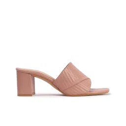 Mast & Harbour Party Block Sandals with Laser Cuts image 2