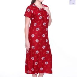 TRUDO Printed Maxi Nightdress-image-46