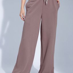 Selvia Women Easy Wash Pleated Trousers-image-15