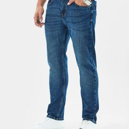 Snitch Men Slim Fit Mid-Rise Light Fade Stretchable Jeans-image-40