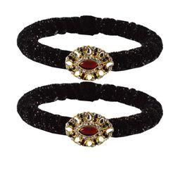 Vidhya Kangan Black Brass Bangles-image-35